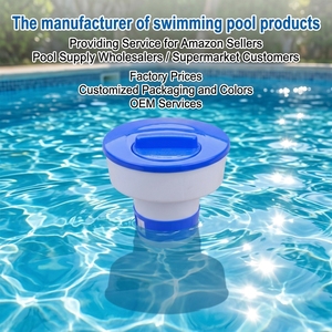 Distributeur de chlore flottant grande capacité de 3 pouces pour piscine, flotteur de tableaux de chlore réglable pour <span class=keywords><strong>spa</strong></span> et bain à remous - Product Image 6