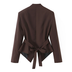 PB&ZA Groothandel Zomer Nieuwe Dames Slim-fit Langmouwige Stijlvolle en Elegante <span class=keywords><strong>Blazer</strong></span> - Product Image 2