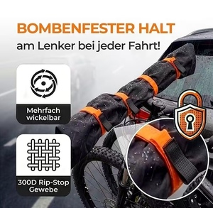 Housse et protège-câbles pour cadre de vélo électrique, en nylon imperméable, avec logo personnalisé, pour vélos de route et VTT - Product Image 6