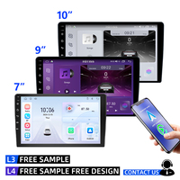 Autoradio avec DSP 9 pouces 10 pouces Lecteur multimédia MP5 sans fil CarPlay Android Auto Navigation GPS Écran IPS HD
