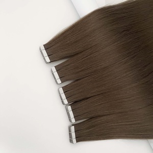 Extensiones de Cabello Virgen Ruso con Cinta Adhesiva, Extensiones Invisibles Finas para Salón, Venta al Por Mayor 2025 - Product Image 5