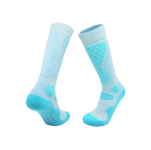 Chaussettes <span class=keywords><strong>de</strong></span> <span class=keywords><strong>ski</strong></span> professionnelles automne-hiver, épaisses, longues, chaudes, <span class=keywords><strong>pour</strong></span> hommes, femmes et jeunes, logo sur le devant - Product Image 6
