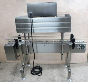 Machine d'emballage automatique pour bouteilles de boissons en PVC, jus, bocaux, gobelets, manchons thermorétractables pour le cou des bouteilles en plastique, tunnel thermique - Product Image 6
