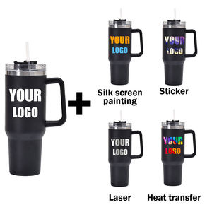 <span class=keywords><strong>Vaso</strong></span> Térmico de Acero Inoxidable con Recubrimiento y Logotipo Personalizado, 40 oz, con Asa, Tipo <span class=keywords><strong>Stanley</strong></span> Cup, <span class=keywords><strong>Vaso</strong></span> Aislado, Gobelet Isotherme - Product Image 3