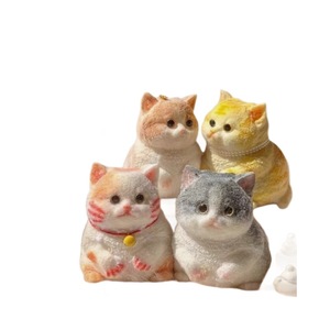 ตุ๊กตาบีบเล่นสำหรับเด็กผู้หญิง ตุ๊กตาแมวน้อยน่ารัก บรรเทาความเครียด แพ็คแยกชิ้น - Product Image 5