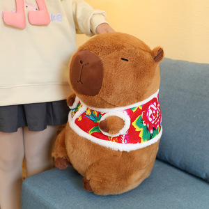 Chất lượng động vật nhồi bông đồ chơi sang trọng capybara bé mềm <span class=keywords><strong>Sloth</strong></span> đồ chơi sang trọng nhồi bông mềm động vật capybara đồ chơi cho quà tặng sinh nhật - Product Image 4
