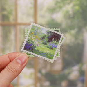 20 hojas por paquete, Serie Dreaming <span class=keywords><strong>Among</strong></span> Flowers, pegatinas florales para diario DIY - Product Image 4