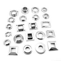 Accessoires en verre de style européen balustrades mains courantes Rail en acier inoxydable gril de balcon pour marches extérieures rampe d'escalier