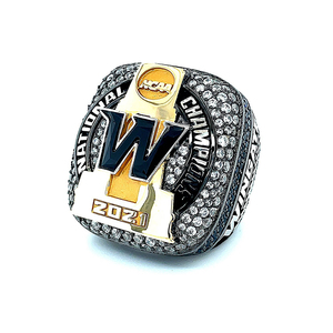 Catawba per la Band della scuola superiore di cresta 2022 anello di diamanti personalizzato del campionato statale con artigianato in metallo bucanieri <span class=keywords><strong>Tampa</strong></span> Bay - Product Image 2