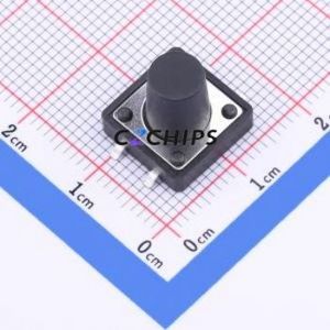 TSF002B11526A02 Tactile Switch SMD Switch Round Button 2.6N Vertical Mount 12mm - Product Image 1