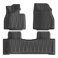Tapis de sol, appuie-tête et doublure de coffre sur mesure en TPE écologique pour BYD Sealion 7 EV (Sea Lion 07 EV) 2023 – Accessoires intérieurs de voiture sur mesure