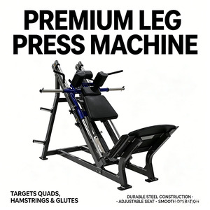 Macchina Combinata Professionale per Leg Press a 45 Gradi e Hack Squat, Attrezzatura per Allenamento di Forza per Palestre Commerciali e Club Fitness - Product Image 1