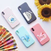 Feuille d'autocollants transparents en forme de goutte d'eau Kawaii, ensemble d'autocollants en époxy japonais mignons de dessins animés, décoration de scrapbooking DIY, papeterie