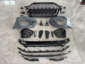 Kit carrosserie pare-chocs avant style RS3 8Y modifié pour Audi A3 S3 8V 8V.5 2013-2019, avec calandre noire, pour modèles 2013-2019 A3 S3. - Product Image 3