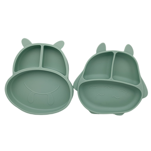 <span class=keywords><strong>Chinchilla</strong></span>, productos de venta caliente, plato de cubiertos para niños, babero, alimentación de bebé, Placa de succión de silicona para bebé 2024 - Product Image 1