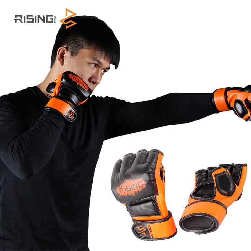 Боксерские перчатки Rising на заказ, китайские Молодежные боксерские перчатки оптом, дешевые боксерские перчатки