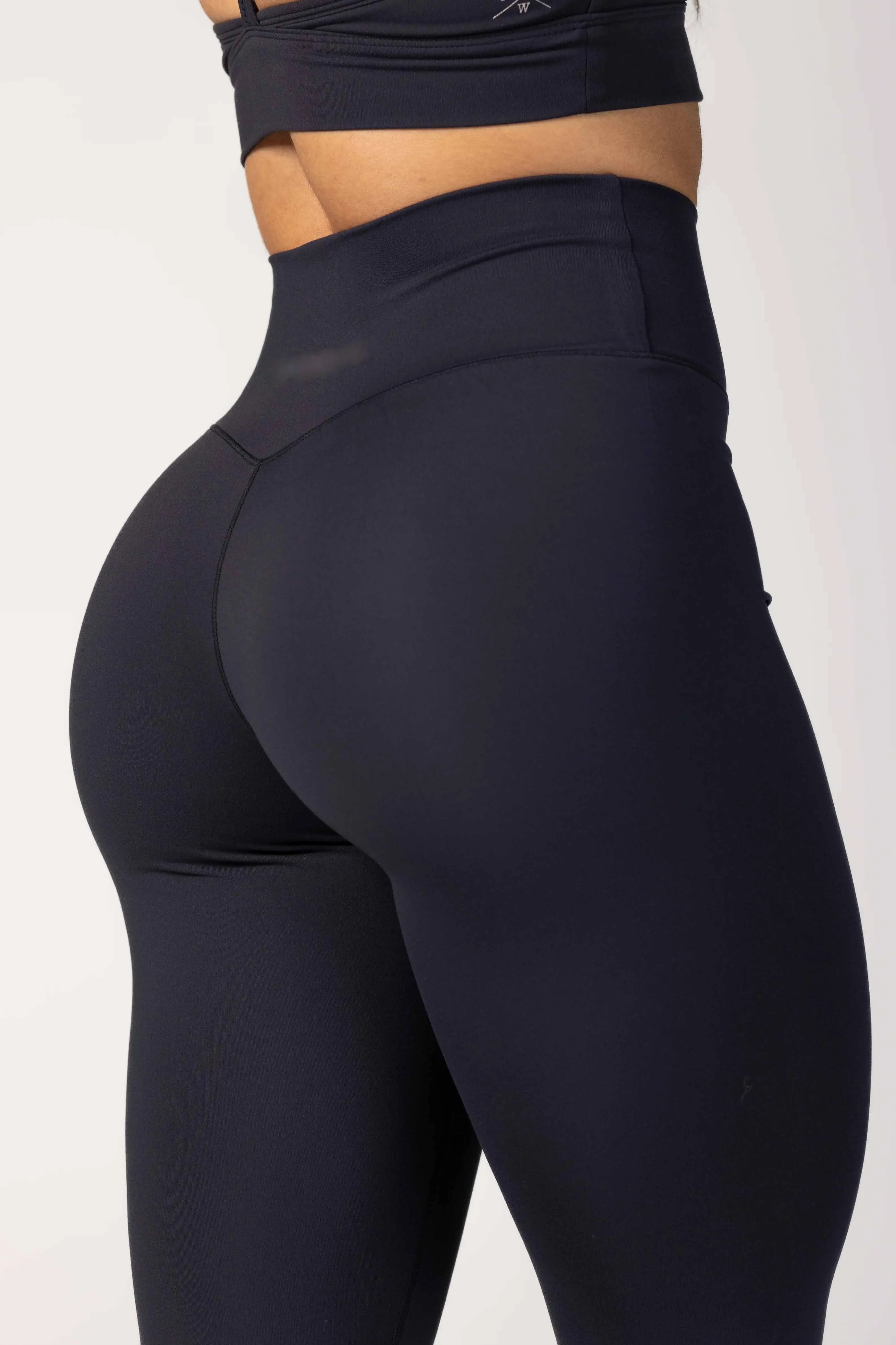 Wholesale Custom Lady Breathable Quick Dry High Waisted Leggings Slimming Yoga Pants Flare Leggings For Woman