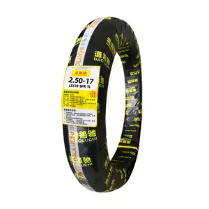 Pneu Tubeless de moto à vendre Pneu de moto en gros Pneus résistants 2.50-17