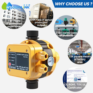 Controlador de Presión de Bomba de Agua Electrónico Inteligente Automático Soyue PS-05, IP65, Precisión de 0.05%-0.2%, 110-240V, 10 Niveles de Presión - Product Image 3