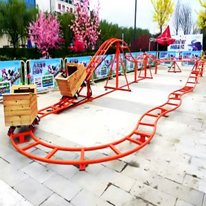 Montaña Rusa sin Motor para Niños a un Precio Económico, Equipo de Parque de Atracciones Familiar Impulsado por Fuerza Humana para Patios Traseros, Disponible Ahora en Stock - Product Image 1