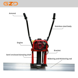Maquinaria de construcción de ingeniería Regla de nivelación de hormigón de gasolina Máquinas vibradoras Regla vibratoria de hormigón - Product Image 4