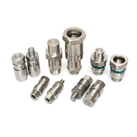 Coupleur rapide NAIWO pièces hydrauliques en acier inoxydable QRC Raccords de production personnalisés Connecteur de carte de connexion multiple Staubli