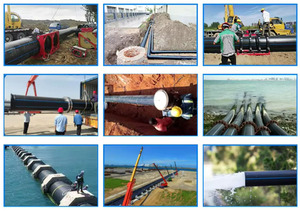 Tubería de Construcción de HDPE, Tubo de <span class=keywords><strong>PEAD</strong></span>, PE100, 75 mm, 110 mm, 200 mm, 315 mm, 355 mm, 400 mm, Tuberías Subterráneas para Suministro de Agua - Product Image 6