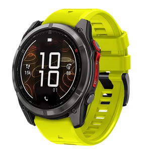 Bracelets de montre sport en silicone à libération rapide 22 mm 26 mm pour montres connectées Garmin Fenix 7X/<span class=keywords><strong>7Pro</strong></span> – Design décontracté, réglables et confortables 6 - Product Image 2