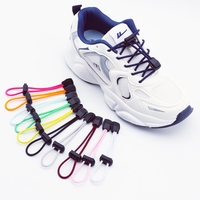 Nouvelles baskets élastiques pour adultes et enfants lacets élastiques en polyester accessoires de chaussures sans attaches pour le tennis