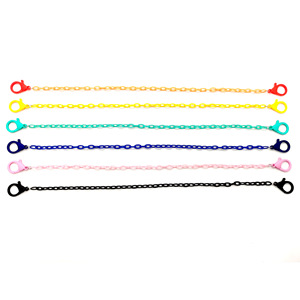 Anti-perdida plástico acrílico niños/adultos conveniente seguridad colgar en mascarilla cuello mascarilla gafas cordón tapa titular cadena - Product Image 3