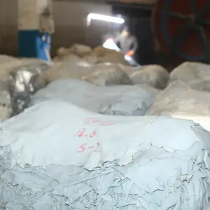 Fabrik Großhandel Schafs haut Häute Echtes nasses blaues echtes Leder für Kleidungs stücke Schuhe Handtasche angepasst