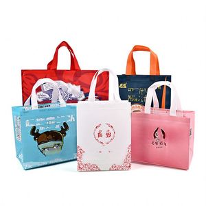 Bolsa Térmica para Alimentos Personalizada al por Mayor, Ecológica, Reutilizable, Aislada, Impermeable, de Tela No Tejida, con Logotipo - Product Image 1