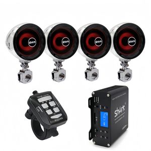 <span class=keywords><strong>Amplificatore</strong></span> Esterno Multifunzionale SHARK per Moto, <span class=keywords><strong>4</strong></span> <span class=keywords><strong>Canali</strong></span> ad Alta Potenza, Sistema Audio Bluetooth 12V OLIVER - Product Image 5