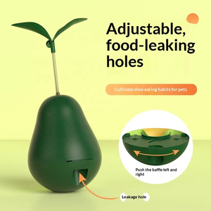 Juguete Interactivo para Gatos con Resorte, Juguete Interactivo para Gatos con Forma <span class=keywords><strong>de</strong></span> <span class=keywords><strong>Aguacate</strong></span> y Resorte Elástico - Product Image 4