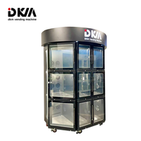 Distributeur automatique de fleurs intelligent DKM avec écran tactile commercial, distributeur automatique de fleurs avec réfrigérateur, distributeur automatique de fleurs