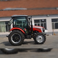 Tracteurs agricoles à roues compacts et mini-tracteurs de 50HP, 60HP, 70HP, 80HP, 90HP, 100HP – Modèles à succès pour l'agriculture