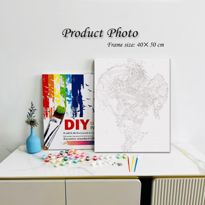 Abstract magical ballet painting DIY oil painting 40x50cm Canvas art kit rectangle Digital printing handmade art - Product Image 2