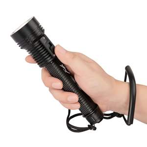 Portable 3000 Lumens Deep Diving Flashlight Aluminum <b>Waterproof</b> XHP 70 LED Scuba White <b>Torch</b> Light High Power Durable Lamp - Product Image 4