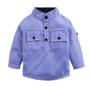 Vêtements pour enfants Ensemble de vêtements pour garçons Chemise bleue + salopette en jean 2 pièces/ensemble Ensembles de vêtements d'été pour tout-petits garçons - Product Image 2