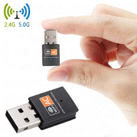 Adaptateur Wifi double bande USB Realtek RTL8811CU 600 Mbps avec logo personnalisé, récepteur Ethernet, clé Wifi pour PC portable