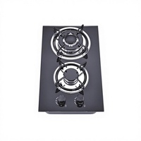 Cuisinière à gaz encastrable 2 brûleurs pour usage domestique, classe énergétique A+, protection anti-fuite – Vente en gros usine OEM/ODM