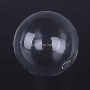 Mano <span class=keywords><strong>soplado</strong></span> claro borosilicato colgante <span class=keywords><strong>de</strong></span> <span class=keywords><strong>vidrio</strong></span> hueco orbes/<span class=keywords><strong>esferas</strong></span>/globos con agujero - Product Image 5