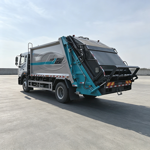 Camión Compactador de Basura Euro 5 HOWO 4X2 de 16 Metros Cúbicos, Sistema Hidráulico Automático, Camión de Transporte de Residuos Domésticos - Product Image 4