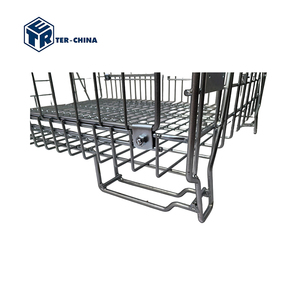 מיכל מתכת תיל 1200x1010xH1200 T28 פלדה קלה Q235 לאחסון פלטות PET, בעל קיבולת של 600 ק\\\"ג. - Product Image 4