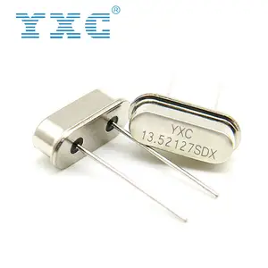 Resonador de cristal YXC HC-49S DIP, 13,52127 MHz, a precio competitivo
