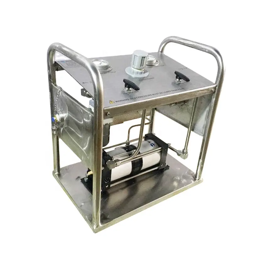 แบบพกพาอากาศขับเคลื่อน CO2แรงดันสูงก๊าซบูสเตอร์ปั๊มสำหรับตลับบรรจุ