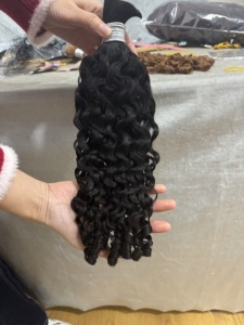Prêt à être expédié <span class=keywords><strong>Perruque</strong></span> bouclée birmane 100% cheveux humains pré-épilés <span class=keywords><strong>Perruque</strong></span> bouclée birmane en cheveux humains - Product Image 6