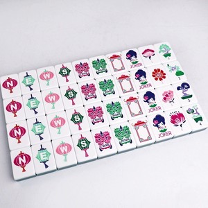 Ensemble de <span class=keywords><strong>Mahjong</strong></span> et d'échecs chinois <span class=keywords><strong>en</strong></span> acrylique de haute qualité, exquis, luxueux et moderne, à quatre couches, gravé, pour le divertissement - Product Image 2