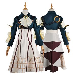 Anime viola <span class=keywords><strong>Evergarden</strong></span> Cosplay Costume di alta qualità da principessa cameriera di Halloween carnevale gonna da ballo per donna - Product Image 2
