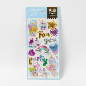 สติกเกอร์ 3 มิติ เงา รุ่น 76 สำหรับเด็ก ตกแต่งแบบสร้างสรรค์ ลายทรายเคลื่อนไหว สำหรับงานวันเกิด การ์ดอวยพร - Product Image 1